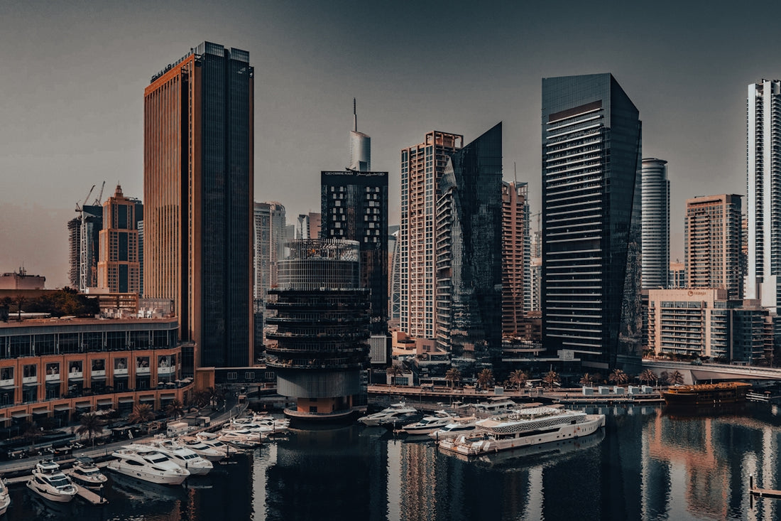 A city with a lot of tall buildings